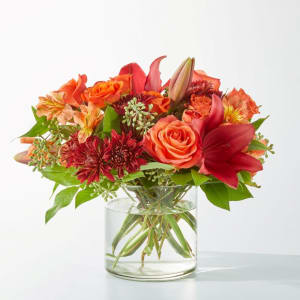 Media 1 - Crimson Leaves Bouquet