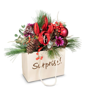 Blumentasche «Weihnachtsstimmung»