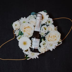 Media 5 - Blumenbox «Mykonos» (20 cm) mit Prosecco Albino Armani DOC (20 cl)