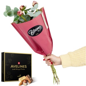 Blooms for you «Amanda» mit Avelines Pralinés von Maestrani