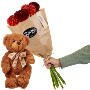 Blooms for you «Michelle» con orsetto in peluche