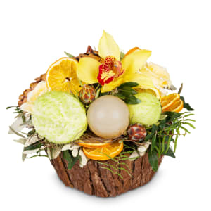 Blumengesteck «Festlicher Winterzauber»