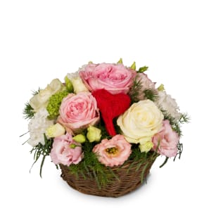 Blumengesteck «Eine Botschaft voller Liebe»