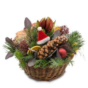 Blumengesteck «Verspielter Wintergruss»