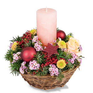 Kerzengesteck «Zauber des Advents»