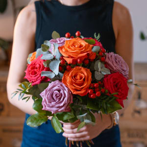 Media 1 - Blumenstrauss «Color Dream» mit Fairtrade-Rosen Max Havelaar