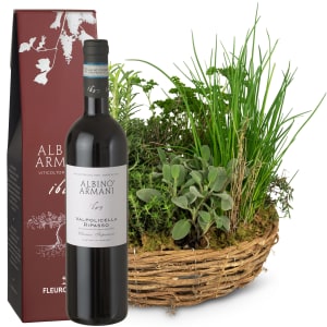 Little herb garden Ripasso Albino Armani DOC (75 cl)