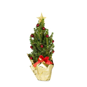 Geschmückter Weihnachtsbaum (ca. 55cm)