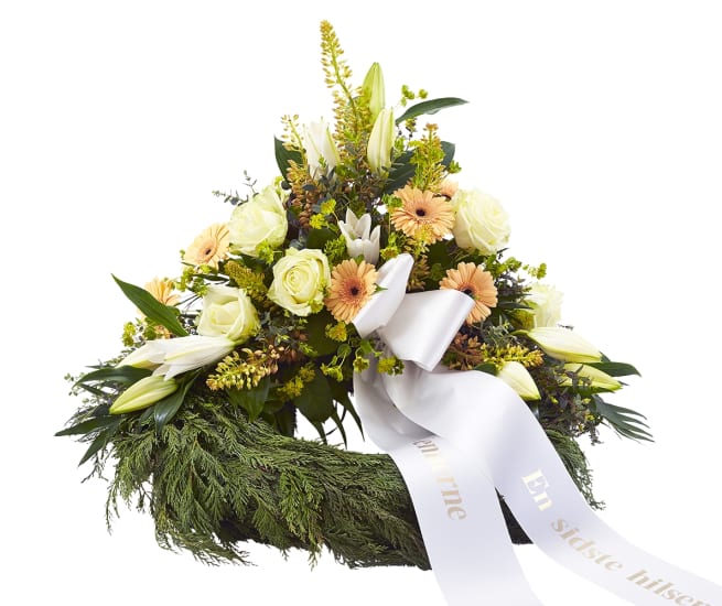 Wreath With Ribbon