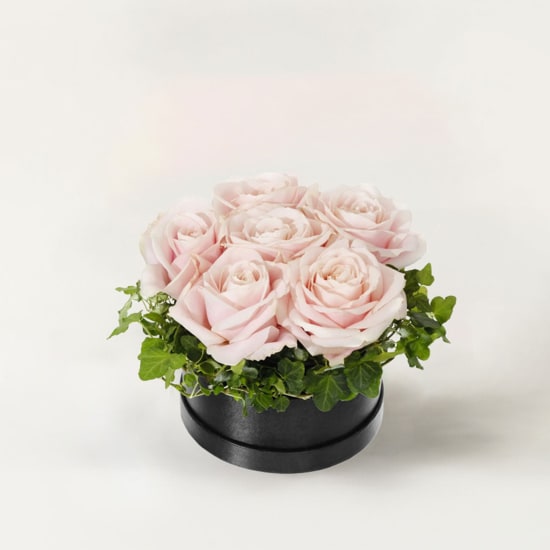 Small Flower Box, Pink Roses