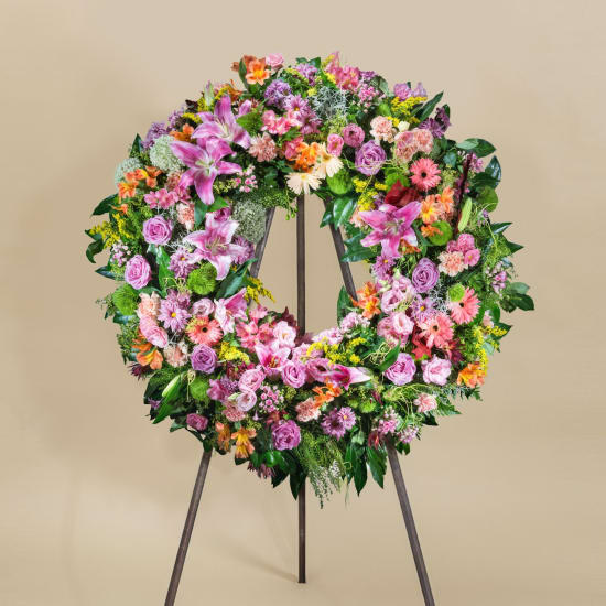 Multicolor Classic Wreath