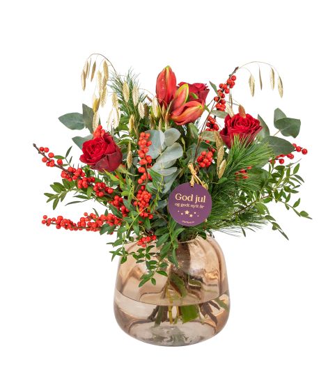 Classic Christmasbouquet Red Small 240501