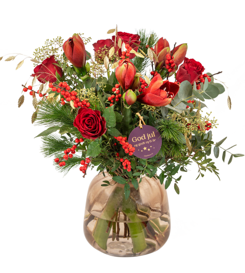 Classic Christmasbouquet Red Large 240503
