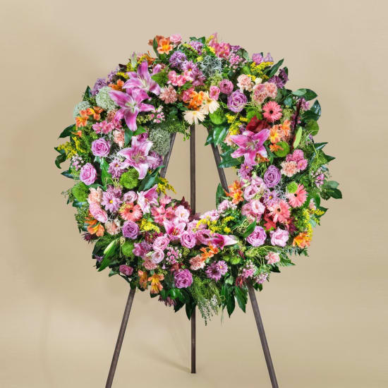 Multicolor Classic Wreath