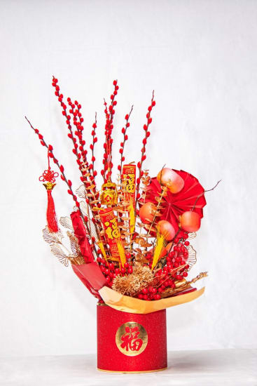 Red Harmony Blossom Box Chinese New Year Edition