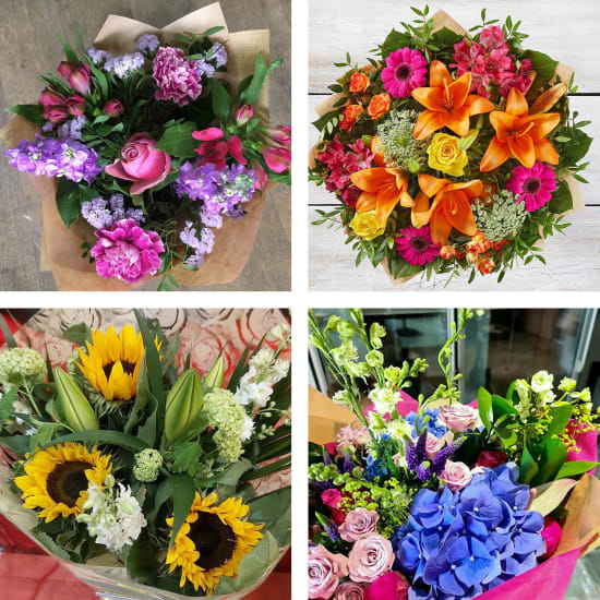 Florist Choice Hand tied Brights