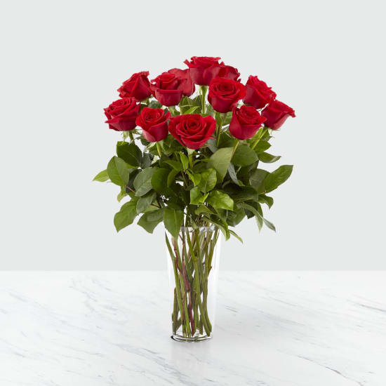 The FTD Red Rose Bouquet