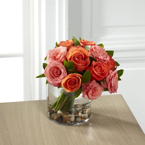 The FTD Blazing Beauty Rose Bouquet