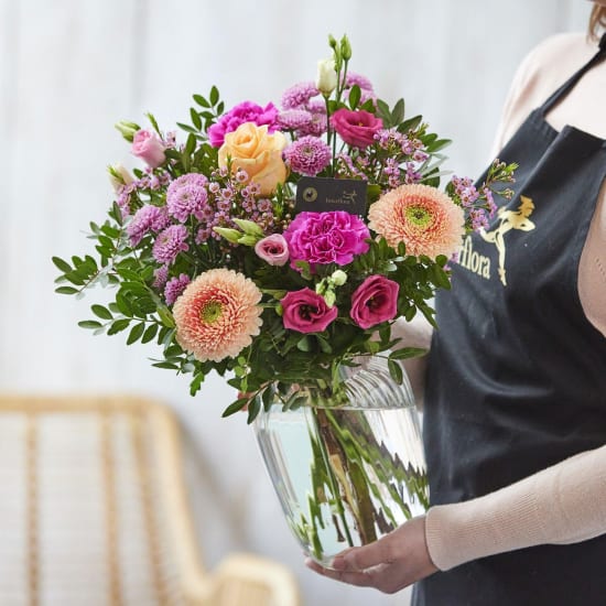 Handcrafted Bouquet in a Vase.