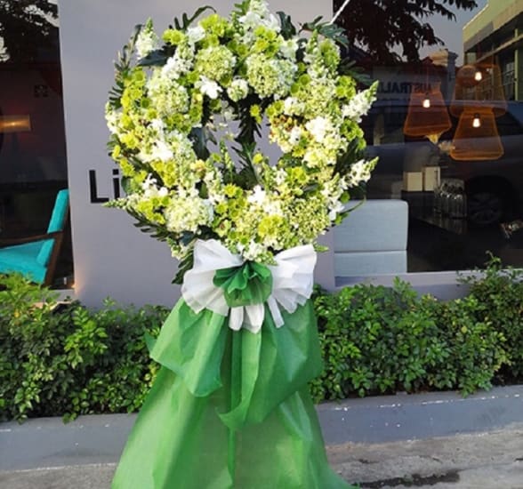 Funeral Standing Arrangement