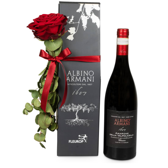 Mots d'amour avec Amarone Albino Armani DOCG (75 cl)