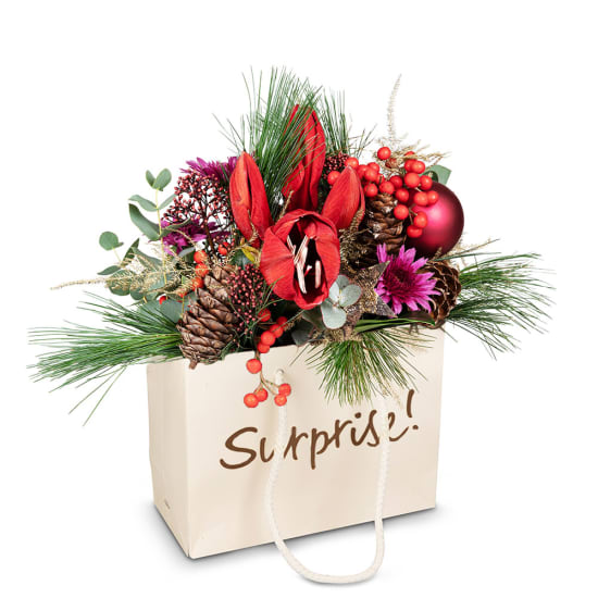 Blumentasche «Weihnachtsstimmung»