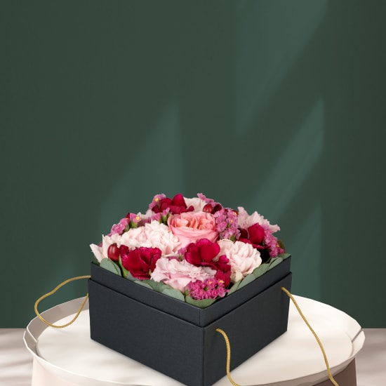 Fleurop Blumenbox «Seville» (15 cm)