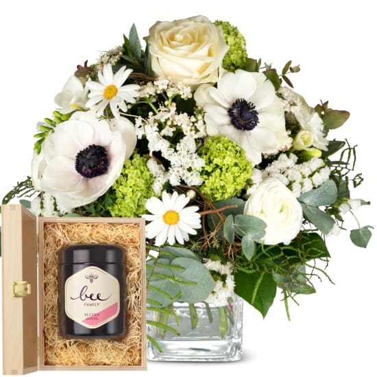 Bouquet Printanier Romantique Avec Du Miel De Fleurs Suisse Commander Ici Livraison Encore Aujourd Hui