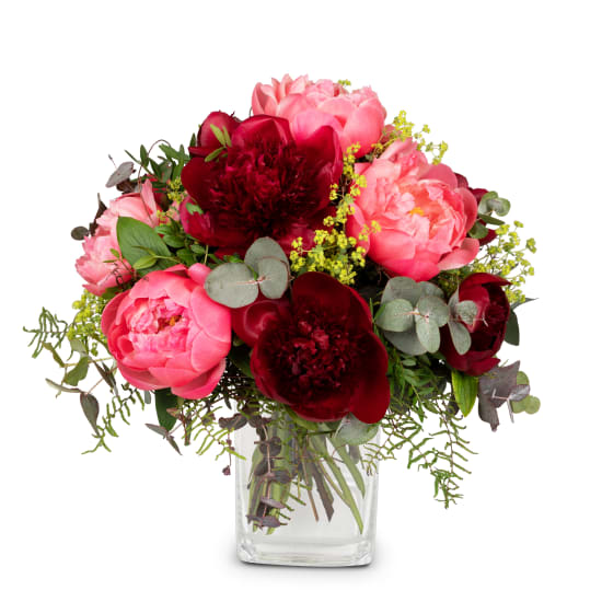 Bouquet de fleurs «Pivoines romantiques»