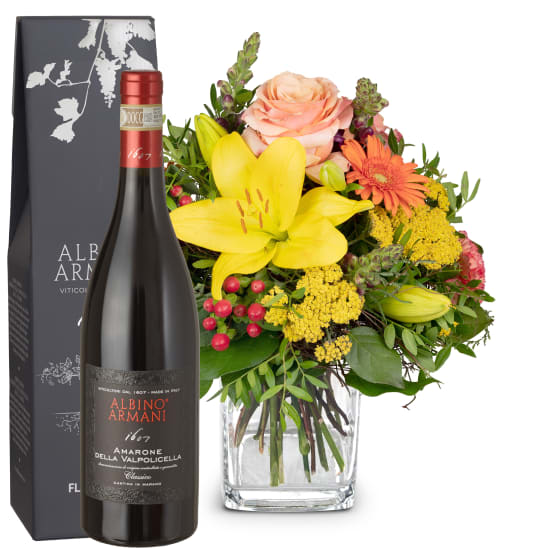 Star des Sommers mit Amarone Albino Armani  DOCG (75 cl)