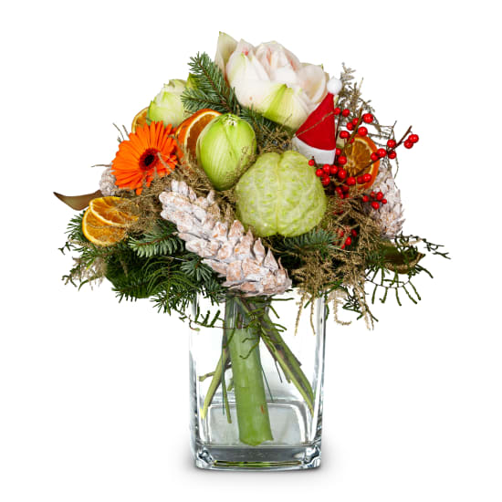 Blumenstrauss «Gruss vom Samichlaus»