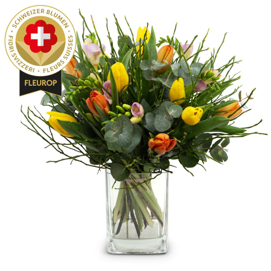 Blumenstrauss «Schweizer Frühlingsblumen»
