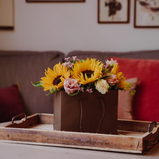 Flower bag «Sunshine»
