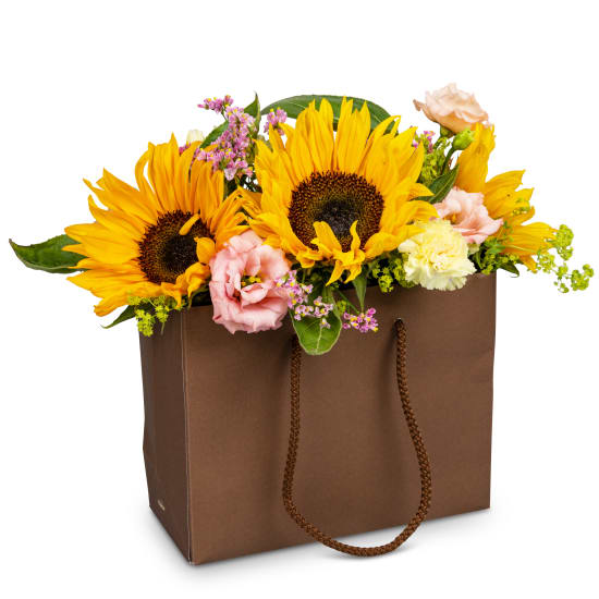 Borsa di fiori «Raggio di sole»