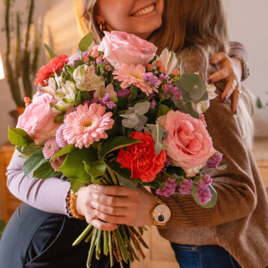 Flower bouquet «Harmony» with Fairtrade Max Havelaar Roses