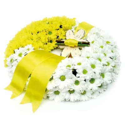 Forever with us wreath