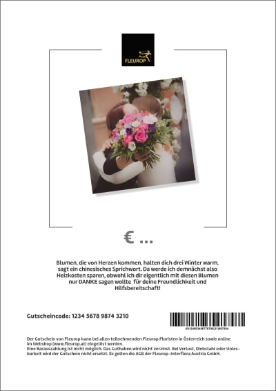 Geschenkgutschein «Danke» (PDF)