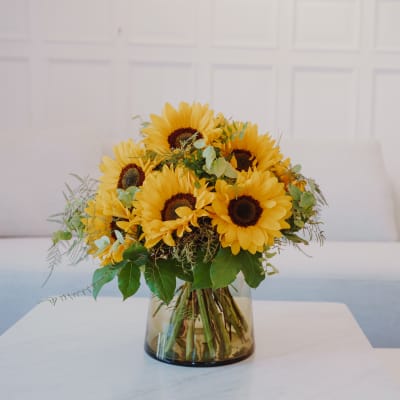 Strauß Sonnenblumen pur