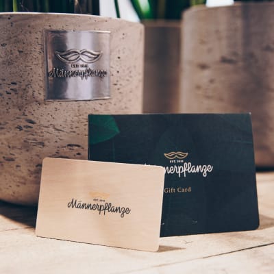 „Gift card Männerpflanze CHF 25.-„