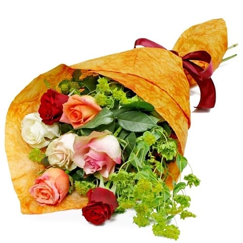 Joyful smile flowers