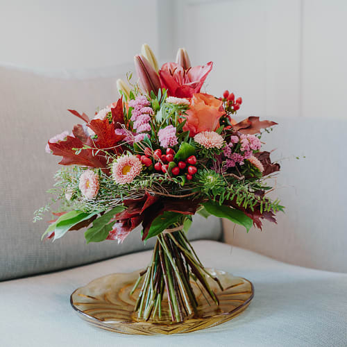Blumenstrauß des Monats Oktober