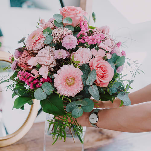 Strauß Märchen in Rosa