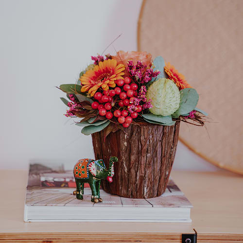 Fleurop Blumengesteck «Happy Surprise»