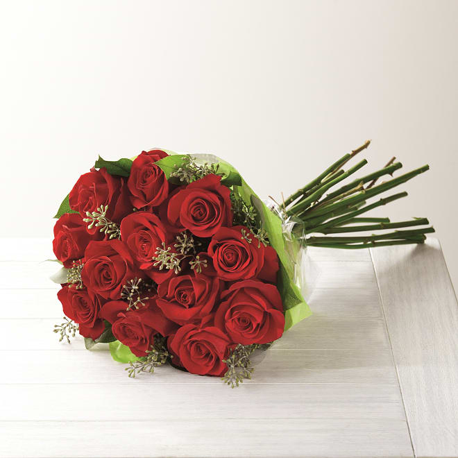 Long Stem Red Rose Bouquet
