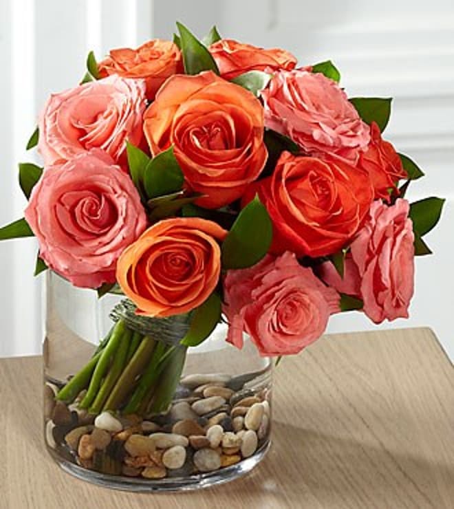 Blazing Beauty Rose Bouquet