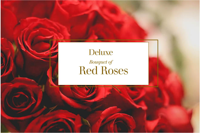 Deluxe Bouquet of Red Roses