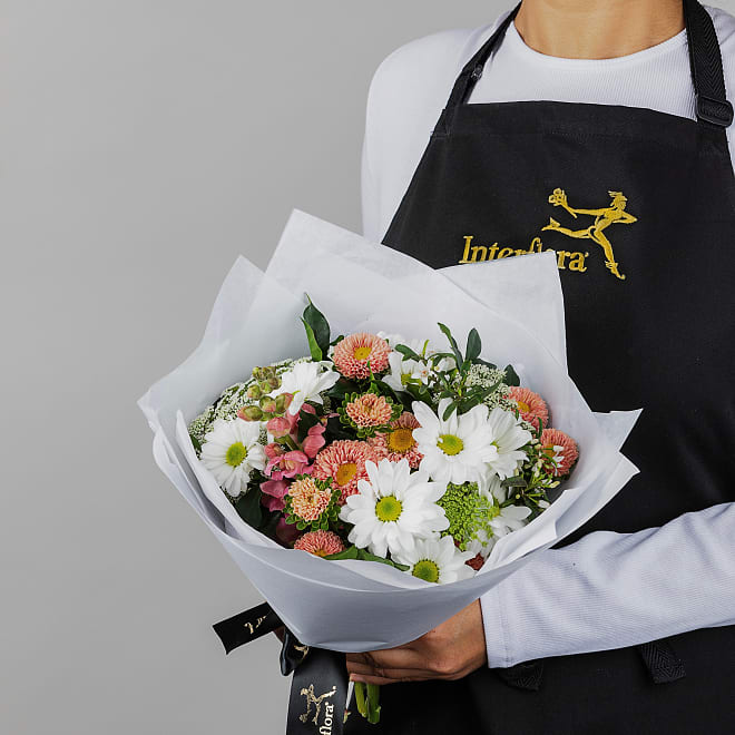 Pastel Florist Choice Hand Tied Posy