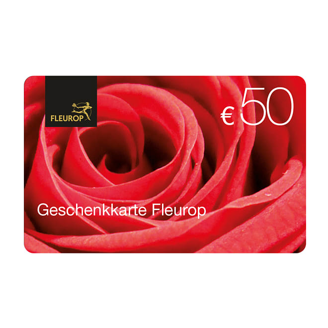 Geschenkkarte Fleurop