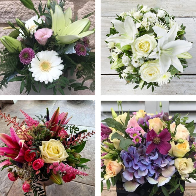 Arrangement of Cut Flowers.