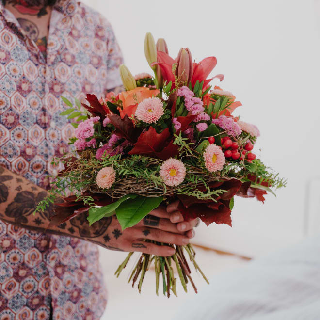 Blumenstrauss des Monats «Oktober»